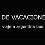 viaje a argentina bus